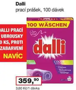 Ráj drogerie Dalli 100 dávek nabídka