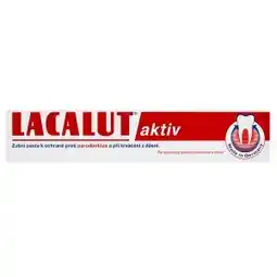 Ráj drogerie Lacalut Aktiv zubní pasta proti paradontóze nabídka