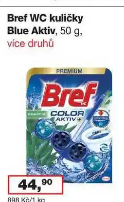 Ráj drogerie Bref WC kuličky Blue Aktiv nabídka