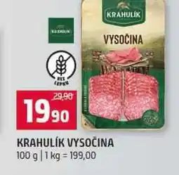 Terno KRAHULIK VYSOČINA nabídka