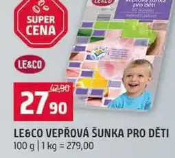 Terno LESCO VEPŘOVÁ ŠUNKA PRO DĚTI nabídka