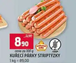 Terno KUŘECÍ PÁRKY STRIPTÝZKY nabídka