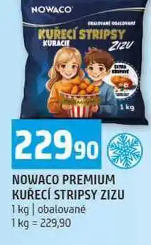 Terno NOWACO PREMIUM KUŘECÍ STRIPSY ZIZU 1 kg obalované nabídka