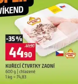 Terno Kuřecí čtvrtky zadní nabídka