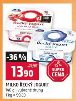 Terno Milko Řecký jogurt nabídka