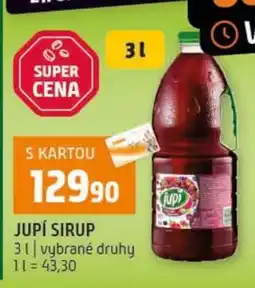 Terno Jupí sirup nabídka
