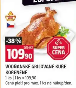 Terno VODŇANSKÉ GRILOVANÉ KUŘE KOŘENĚNÉ nabídka
