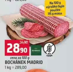 Terno Bochánek Madrid nabídka