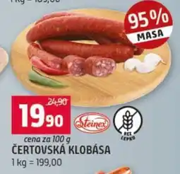 Terno Čertovská klobása nabídka
