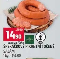 Terno Špekáčkový pikantní točený salám nabídka