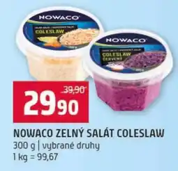 Terno NOWACO ZELNÝ SALÁT COLESLAW nabídka