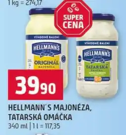 Terno Hellmann’s Majonéza / Tatarská omáčka nabídka