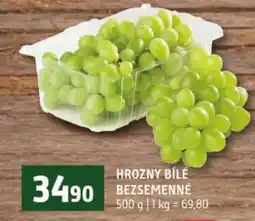 Terno Hrozny bílé bezsemenné nabídka