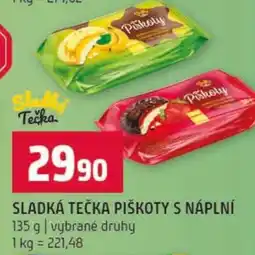 Terno SLADKÁ TEČKA PIŠKOTY S NÁPLNÍ nabídka