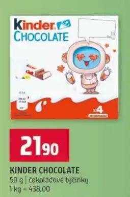 Terno Kinder Chocolate nabídka