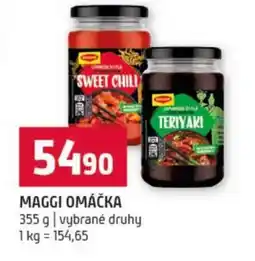 Terno MAGGI omáčka nabídka