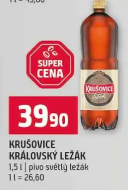 Terno Krušovice Královský ležák nabídka