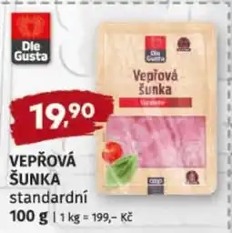 Terno Vepřová šunka standardní nabídka