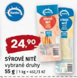 Terno Sýrové nitě nabídka