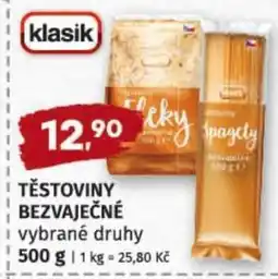 Terno TĚSTOVINY BEZVAJEČNÉ nabídka