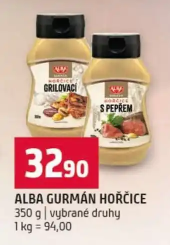 Terno Alba Gurmán hořčice nabídka