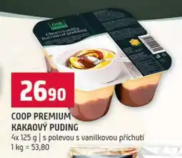Terno COOP PREMIUM KAKAOVÝ PUDING nabídka