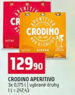 Terno CRODINO APERITIVO nabídka