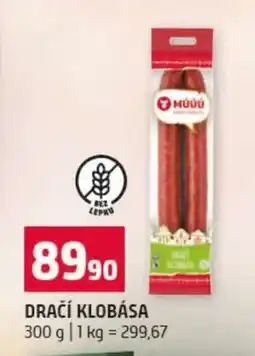 Terno Dračí klobása nabídka