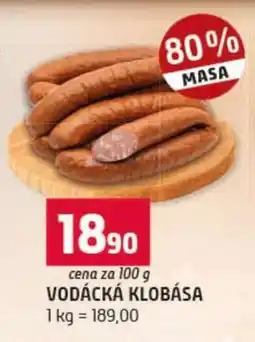 Terno Vodácká klobása nabídka