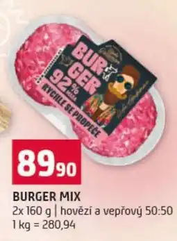 Terno BURGER MIX nabídka