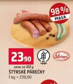 Terno Štýrské párečky nabídka