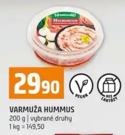 Terno Varmuža Hummus nabídka