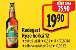 Albert Radegast Ryze hořká 12 nabídka