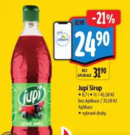 Albert Jupí Sirup nabídka