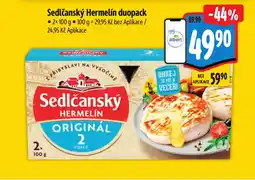 Albert Sedlčanský Hermelín nabídka