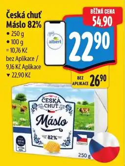 Albert Česká chuť Máslo 82% nabídka