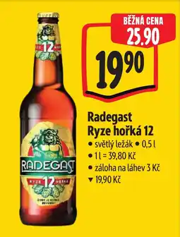 Albert Radegast Ryze hořká 12 nabídka