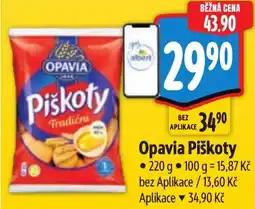 Albert Opavia Piškoty nabídka