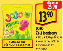 Albert Jojo želé bonbony nabídka