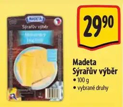 Albert Madeta sýrařův výběr nabídka