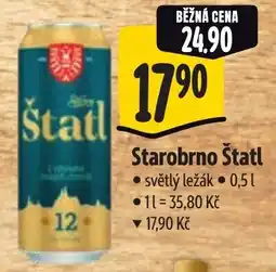Albert Starobrno Štatl nabídka