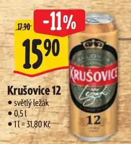Albert Krušovice 12 nabídka