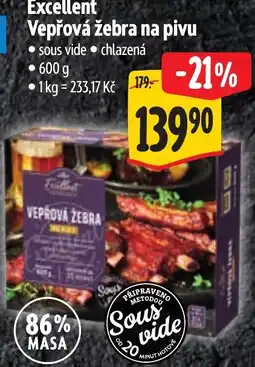 Albert Excellent Vepřová Žebra na pivu nabídka