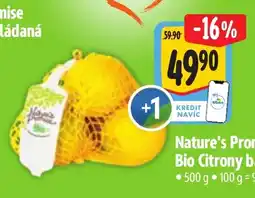 Albert Nature's Promise Bio Citrony nabídka