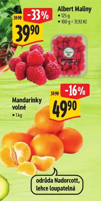 Albert Albert Maliny nabídka