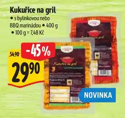 Albert Kukuřice na gril nabídka