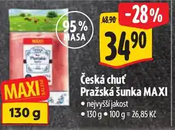 Albert Česká chuť pražská šunka maxi nabídka