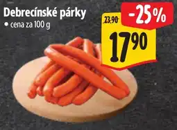 Albert Debrecínské párky nabídka