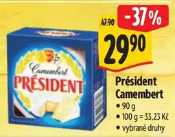 Albert Président Camembert nabídka