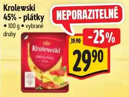 Albert Krolewski plátky nabídka